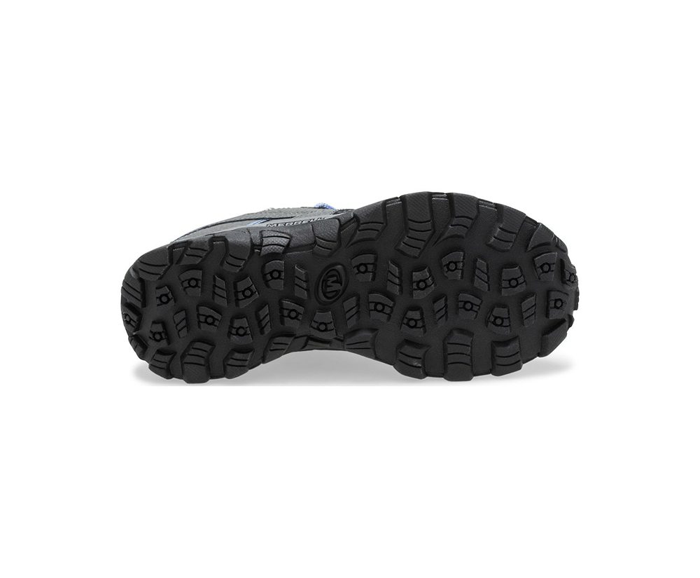 Merrell Hiking Shoes Grey - Moab 2 Low Lace Waterproof Sneaker - Kids 10JWARQDU